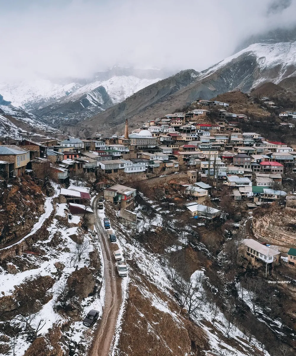 Горный аул в Дагестане
